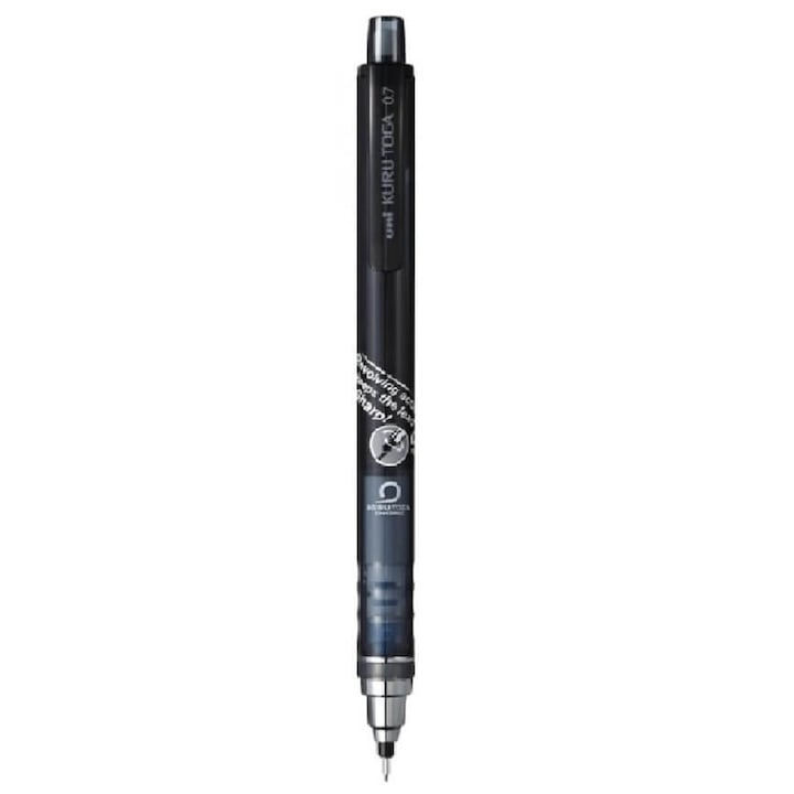 Creion mecanic UNI M5-450T Kuru Toga fumuriu - 0,7 mm