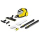 Aparat de curatat cu abur KARCHER SC 5 EasyFix cu Iron Plug, 1.5l, 2200W, galben cu negru