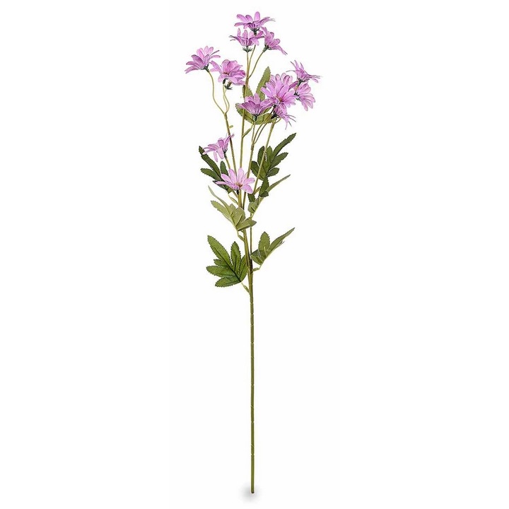 3 db Margarete művirág, lila-zöld, 65 cm