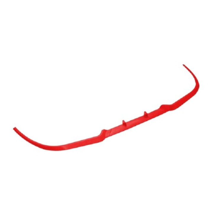 Univerzális első lökhárító hosszabbító, piros színű, teljes hossz 156 cm
