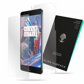 Folie Alien Surface, OnePlus 3, protectie ecran, spate, laterale Folie Alien Surface, OnePlus 3, protectie ecran, spate, laterale