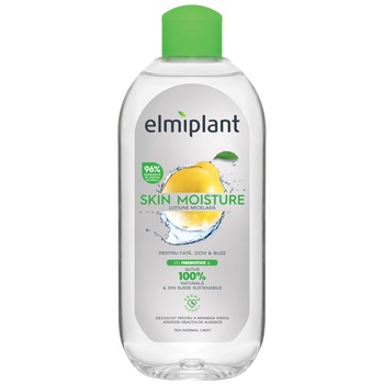 lotiune micelara Elmiplant, pentru ten normal&mixt, 400 ml lotiune micelara Elmiplant, pentru ten normal&mixt, 400 ml