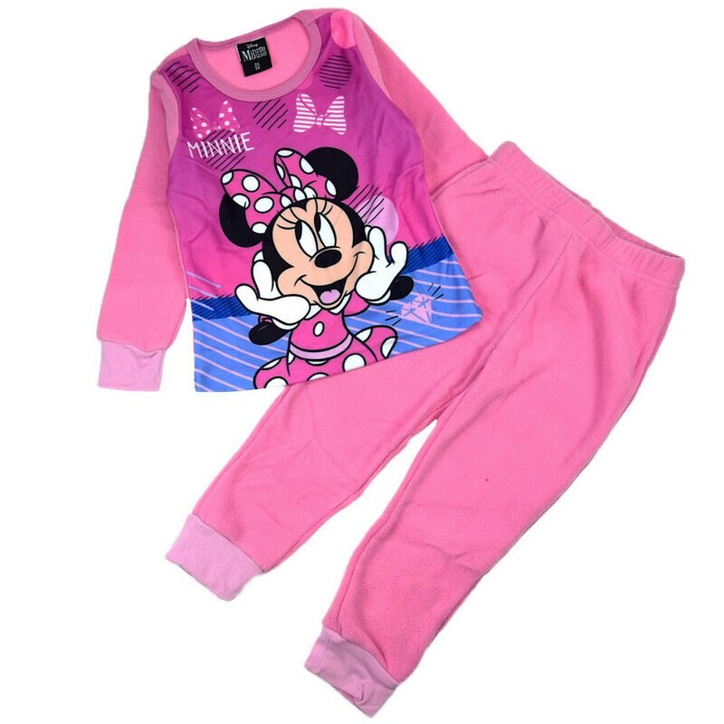 Abito Bambina Minnie Mouse 6 Mesi-4 Anni – Cotone Chiffon, Manica Lunga, Multicolore - Foto 2