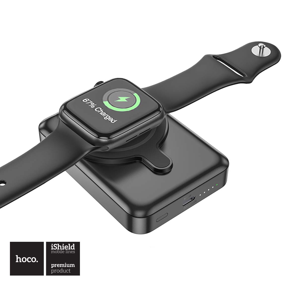 Външна батерия Hoco Q11, Съвместим с MagSafe, Безжично бързо зареждане ...