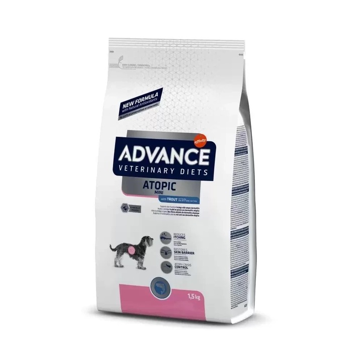 Kutyatáp Advance Veterinary Diets Atopic Derma Care Mini (száraz táp) - 1.5 kg