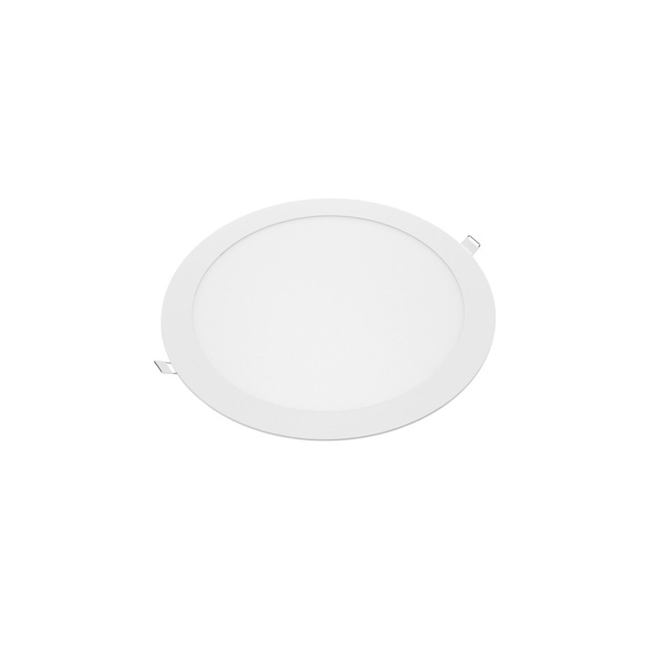 Optonica LED Panel kerek, süllyesztett, 24W, nappali fehér, 1680lm, 4500K