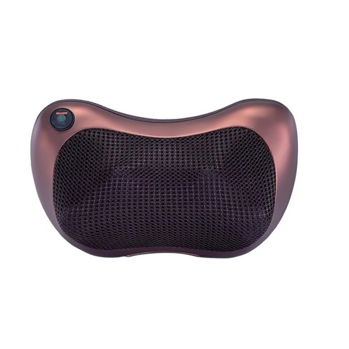 Масажираща възглавничка Mercado Trade, 4 точкова, Кафяв