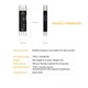 Универсален високоскоростен 5 в 1 USB хъб и Card Reader, Модел Combo 5, Type C, Usb, Micro Usb, Tf, SD Memory Card Reader, OTG Card Reader, Черен