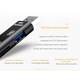 Универсален високоскоростен 5 в 1 USB хъб и Card Reader, Модел Combo 5, Type C, Usb, Micro Usb, Tf, SD Memory Card Reader, OTG Card Reader, Черен