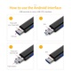 Универсален високоскоростен 5 в 1 USB хъб и Card Reader, Модел Combo 5, Type C, Usb, Micro Usb, Tf, SD Memory Card Reader, OTG Card Reader, Черен