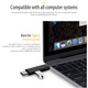 Универсален високоскоростен 5 в 1 USB хъб и Card Reader, Модел Combo 5, Type C, Usb, Micro Usb, Tf, SD Memory Card Reader, OTG Card Reader, Черен