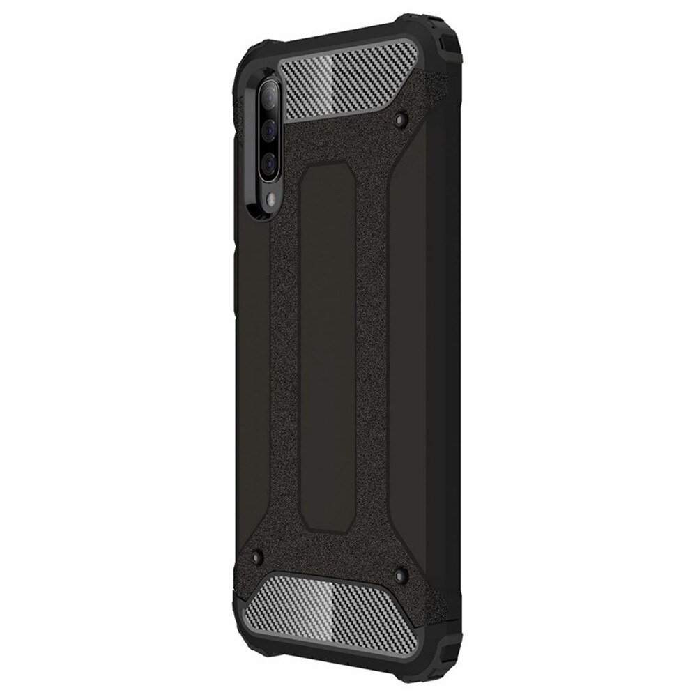 Husa pentru Samsung Galaxy A50s A507 / A30s A307 / A50 A505, Techsuit, Hybrid Armor, Neagra