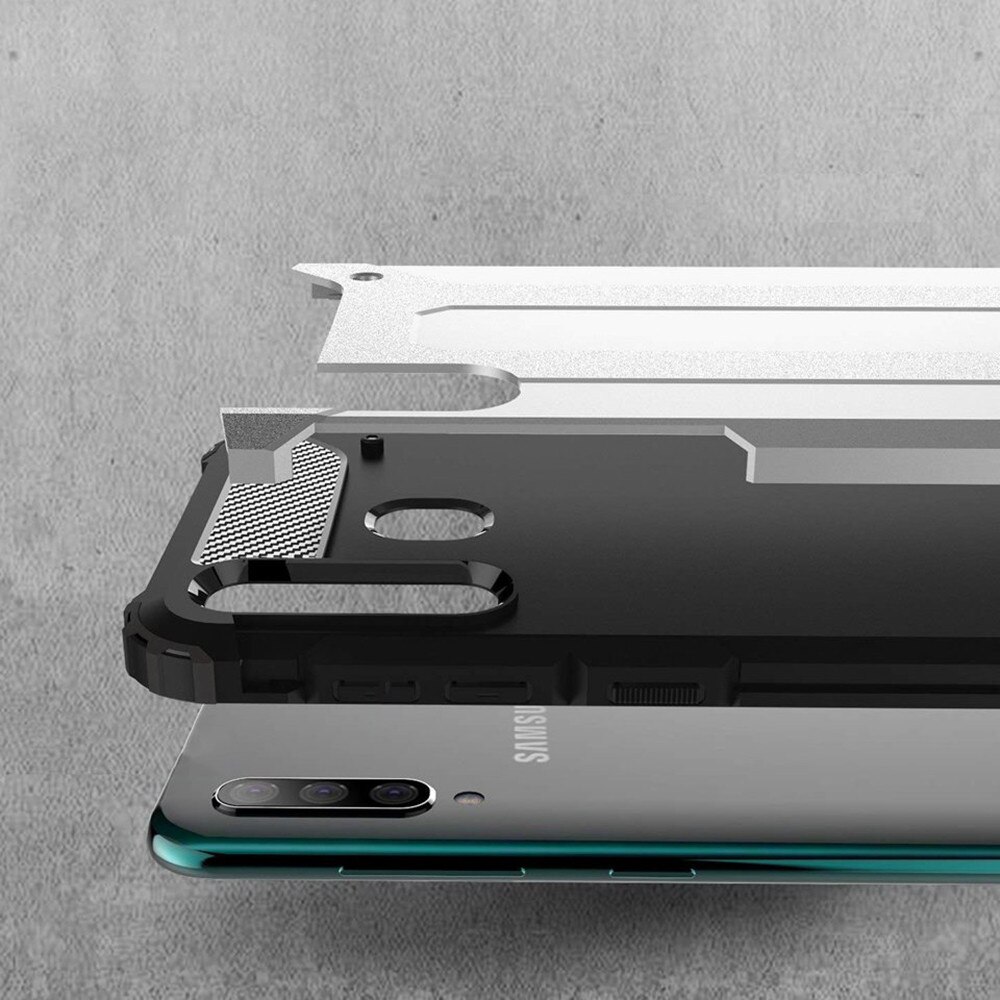 Husa pentru Samsung Galaxy A50s A507 / A30s A307 / A50 A505, Techsuit, Hybrid Armor, Neagra