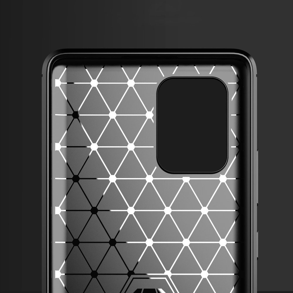Husa pentru Samsung Galaxy S10 Lite G770, Techsuit, Carbon, Neagra