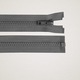 Fermoar plastic detasabil, lungime 70 cm, Gri