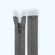 Fermoar plastic detasabil, lungime 70 cm, Gri