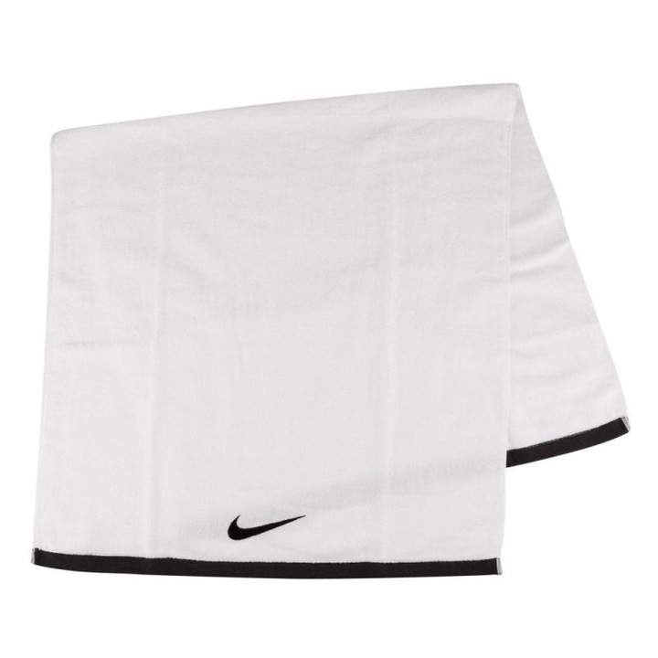 Спортна кърпа Nike, бяла, 80x35 см, 100% памук