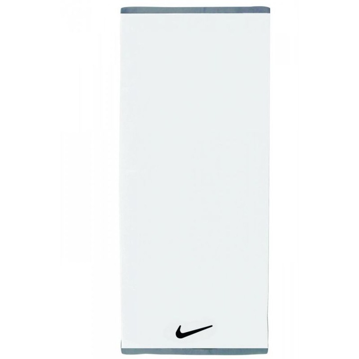 Спортна кърпа Nike, бяла, 80x35 см, 100% памук