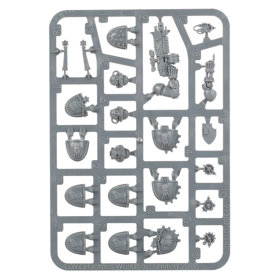 Set de figurine Iron Hands March of Iron Strike Force, Space Marines