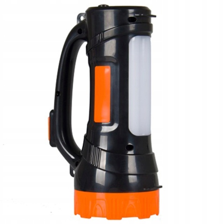 Lanterna, Libox, 230V, Raza 200m, Negru/Portocaliu