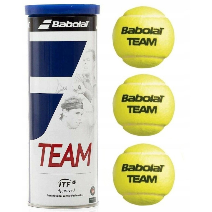 Set 3 mingi tenis Team, BabolaT, Verde