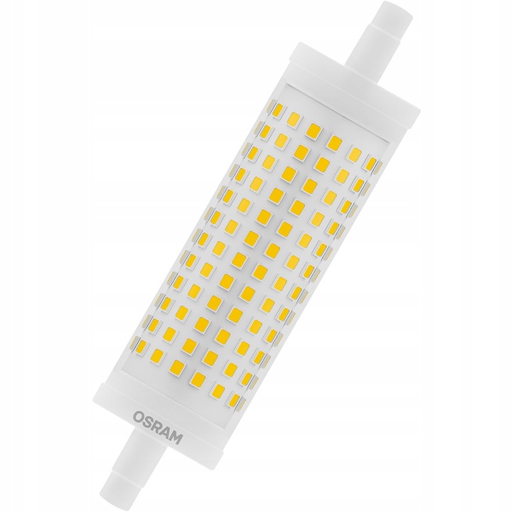 LED крушка Osram, R7s, 118mm, 19W, 2700K, Топло бяло