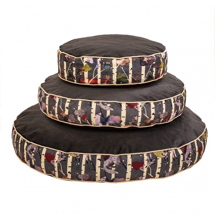 Super Hero Kör Alapú Fekhely kisállatoknak, Szuperhős mintás, M-es méret