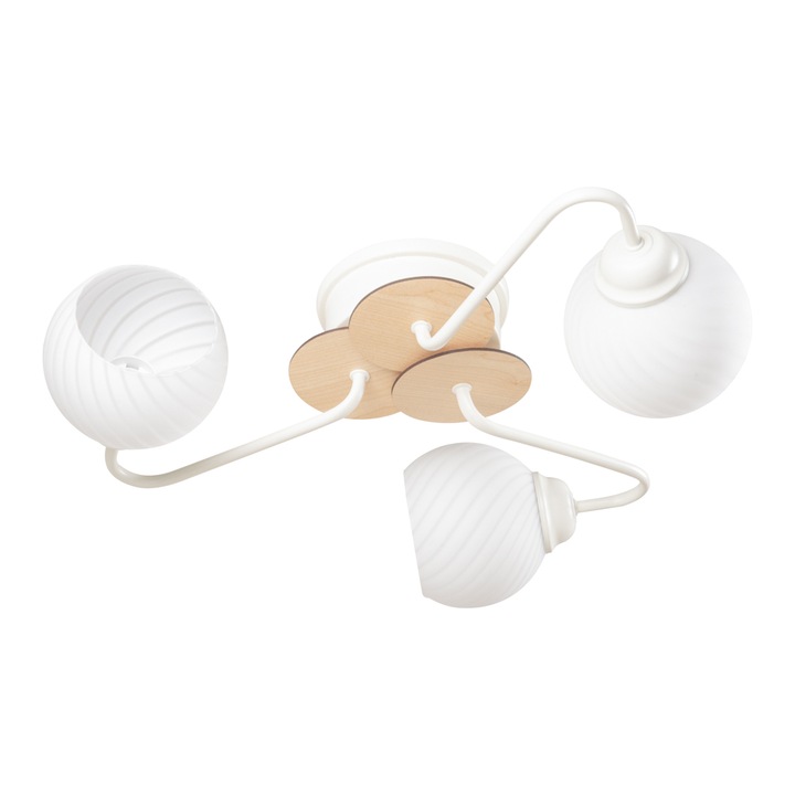 Полилей Enis1 Бял 3xE27 60W