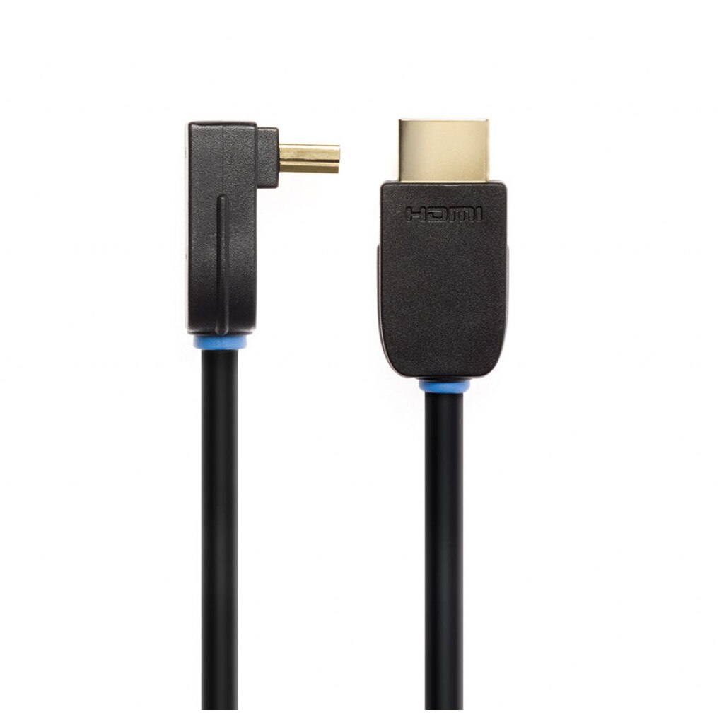 Cablu HDMI 2.0, 4K, 3D, TechLink WiresNx2 90 grade 3.0m