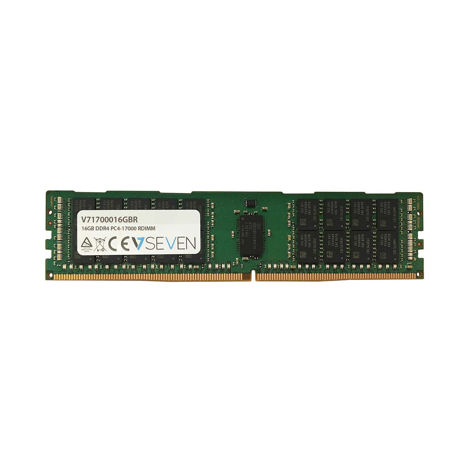 Memorie RAM, V7, 16GB, DDR4, CL 15, 2133 MHz, RDIMM