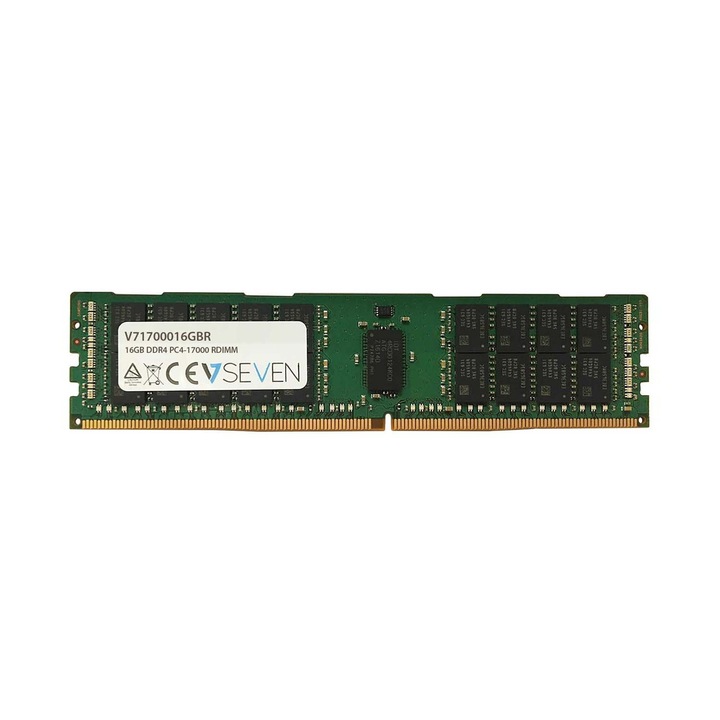 Памет RAM, V7, 16GB, DDR4, CL 15, 2133 MHz, RDIMM