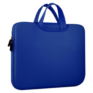 Geanta Laptop Universala 14" Hurtel, Manere tip Servieta, Protectie Ridicata, Design Elegant, Greutate Redusa, Albastru