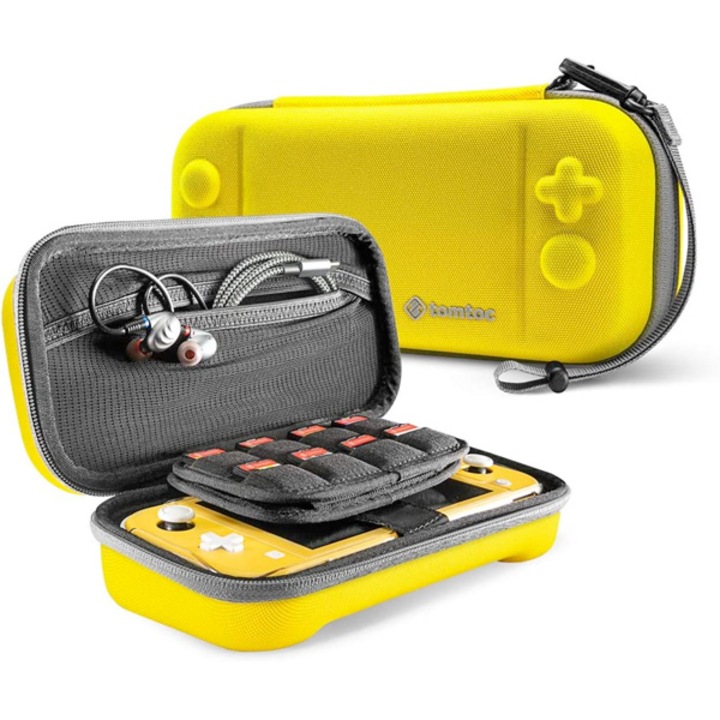 Тънък калъф, tomtoc, за Nintendo Switch Lite, жълт