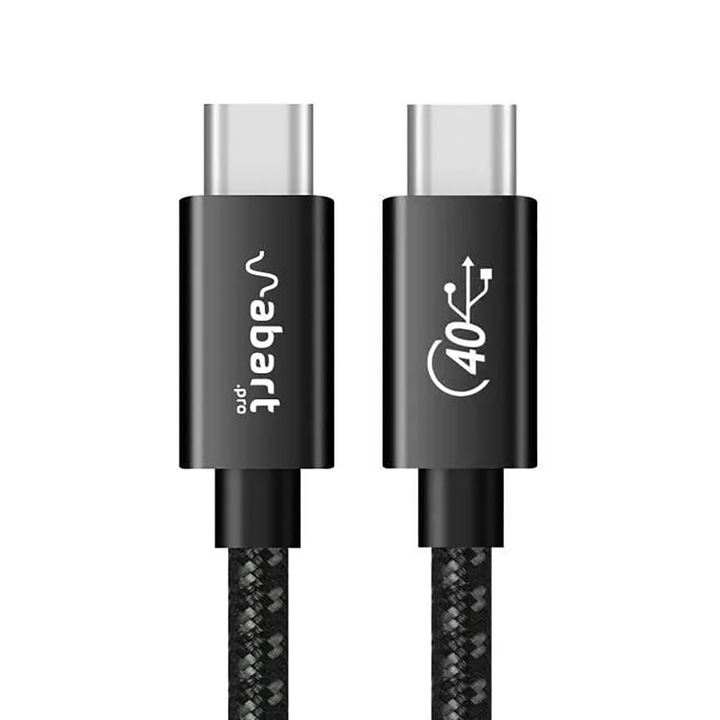 Cablu de date, Abart Pro USB4, Thunderbolt, 40 Gb/s, 2x varfuri USB-C, 2 m