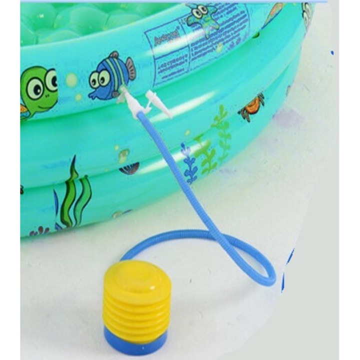 Gyermekmedence puha aljzattal 80 cm, zöld