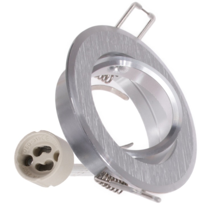 Spot, Polux, Alumínium, 230V, Ezüst