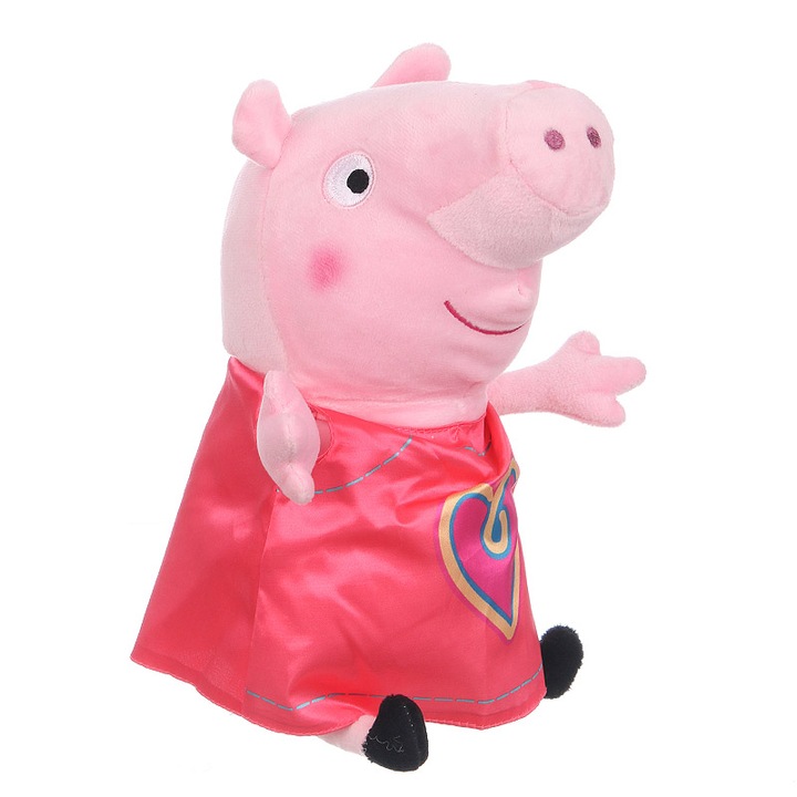 Jucarie copii, De plus, Moale, Peppa Pig, 26cm