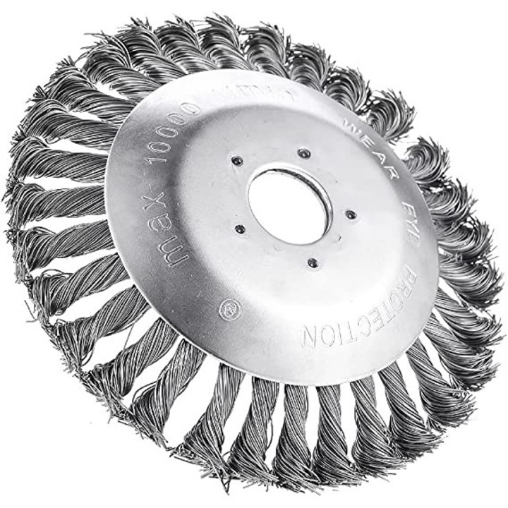 Disc perie sarma, mzoLife, Pentru motocoasa, 200mm, Gri