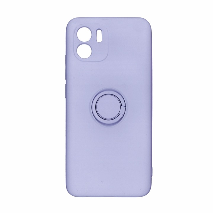 Кейс за телефон Xiaomi Redmi A2 - Forcell Silicone Ring лилав кейс със стойка