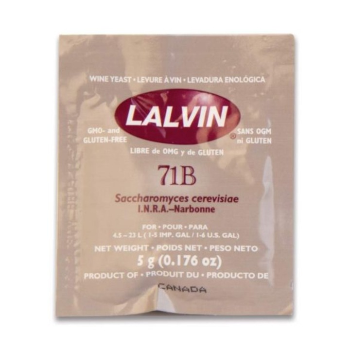 Суха мая 71B™ - Lalvin™ - 5гр