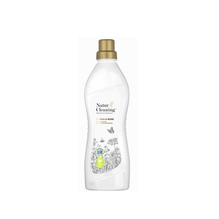 Naturcleaning CITRUS & ROSE hipoallergén öblítő koncentrátum 4 liter