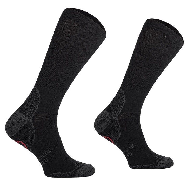 Sosete Comodo, Lana, Negru, Negru, 35-38