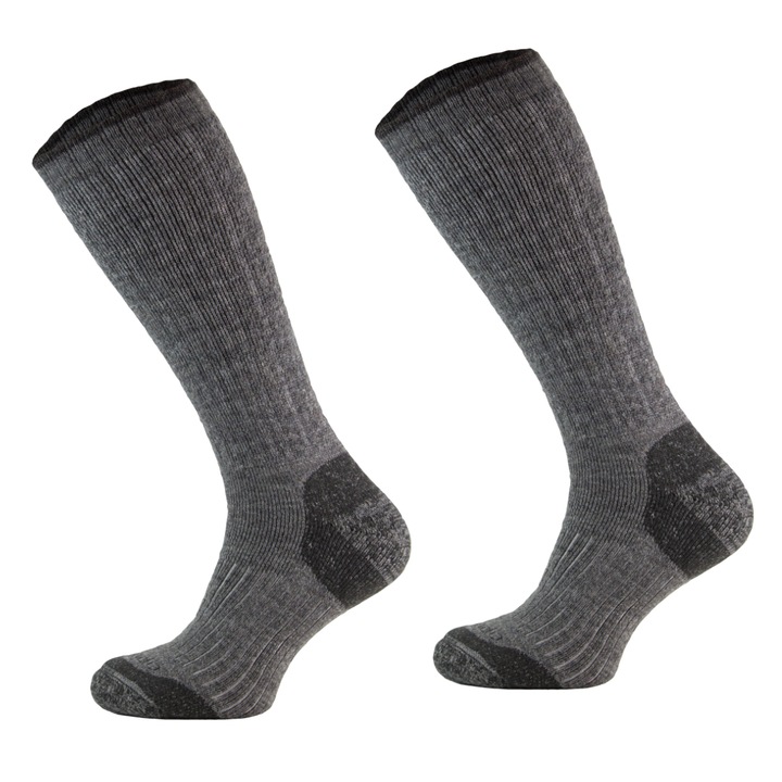 Sosete de drumetie, Comodo, Alpaca, Gri, 39-42 EU