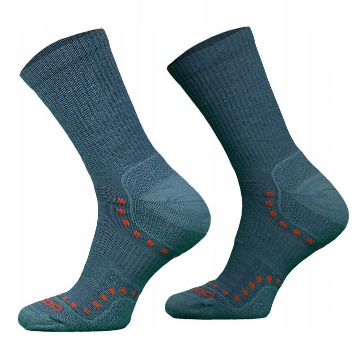 Sosete de drumetie, Comodo, Alpaca, Albastru, 39-42 EU