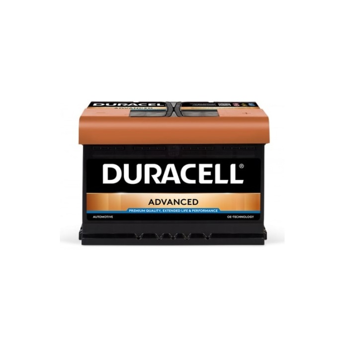 Акумулатор Duracell, Advanced, 12V, 74Ah
