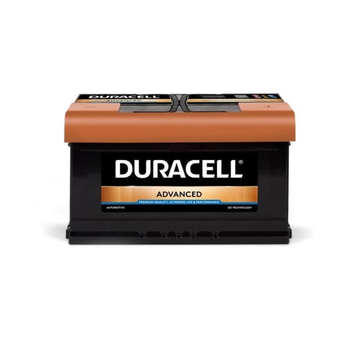 Акумулатор Duracell, Advanced, 12V, 80Ah