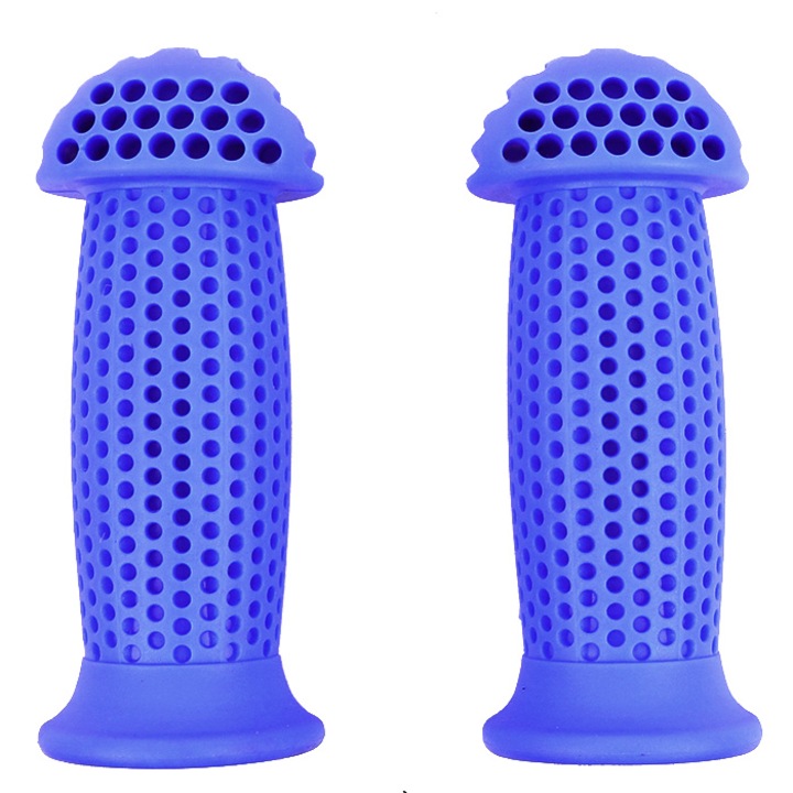 Set manere de bicicleta, Pentru copii, 100mm, Albastru