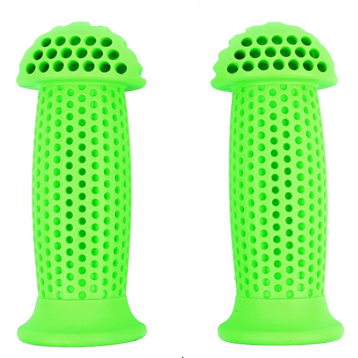 Set manere de bicicleta, Pentru copii, 100mm, Verde deschis