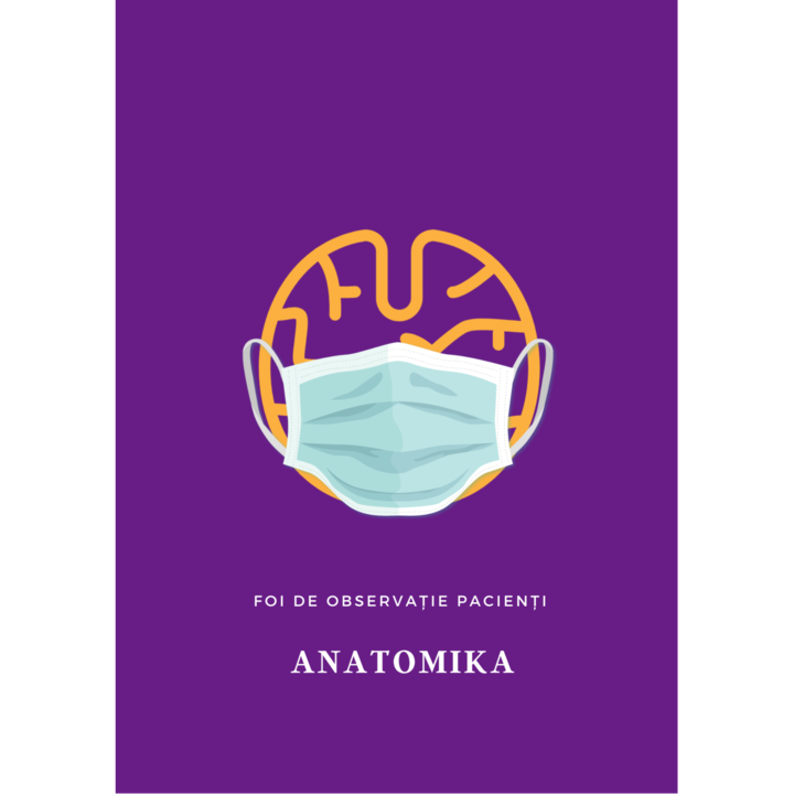 Тетрадка А5 - Листове за наблюдение на пациенти - С ВКЛЮЧЕНА маска