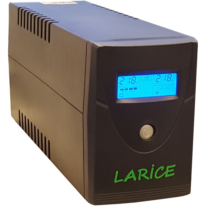 UPS LARICE Line-interactive, 800VA/480W, 1 x 9Ah, LCD